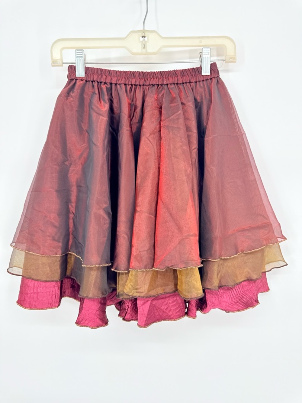 NWT VTG Y2K Fairycore WhimsiGoth Avant Garde Rare Jeanne Marc Flutter Skirt P2 - Picture 7 of 8